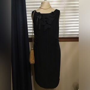Elegant Black Sleeveless Dress